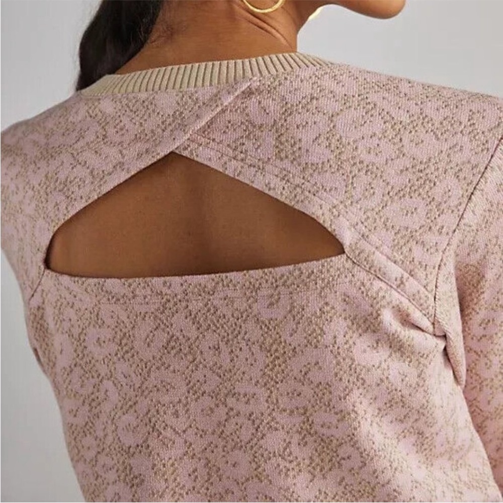 Anthropologie Dolan open back sweater sz M - Picture 9 of 10